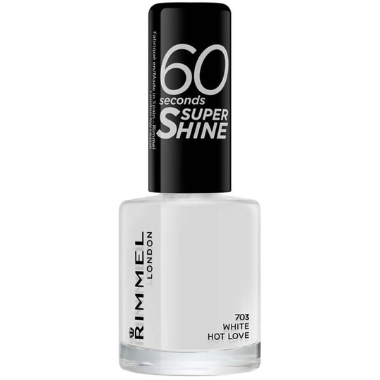 Rimmel 60 Second Nailpolish 703 White Hot Love