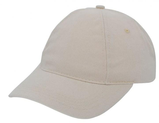 keps Brushed Promo 58 cm bomullsbeige one-size