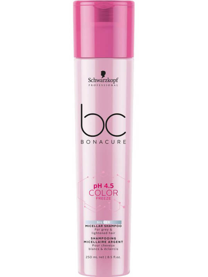 Schwarzkopf Professional BC pH4.5 Color Freeze Silver Shampoo (250ml)