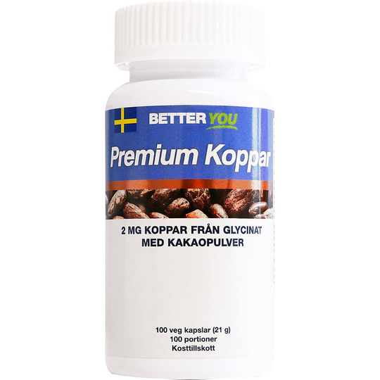 Premium Koppar, Better You Kosttillskott