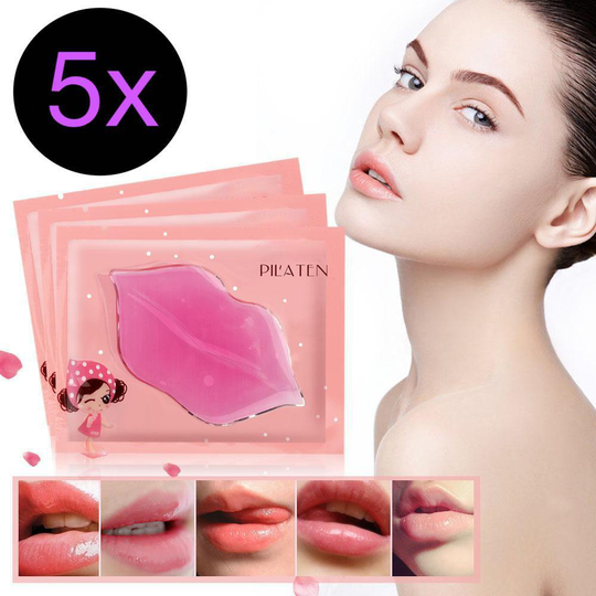 10 pack naturligt fylligare läppar Pilaten Läpp mask Collagen