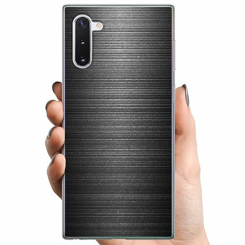 Samsung Galaxy Note10 TPU Mobilskal Brushed Metal