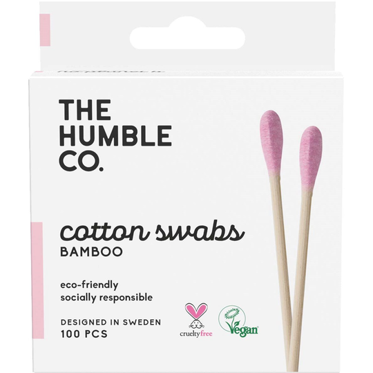 Humble Brush Humble Natural Cotton Swabs Purple