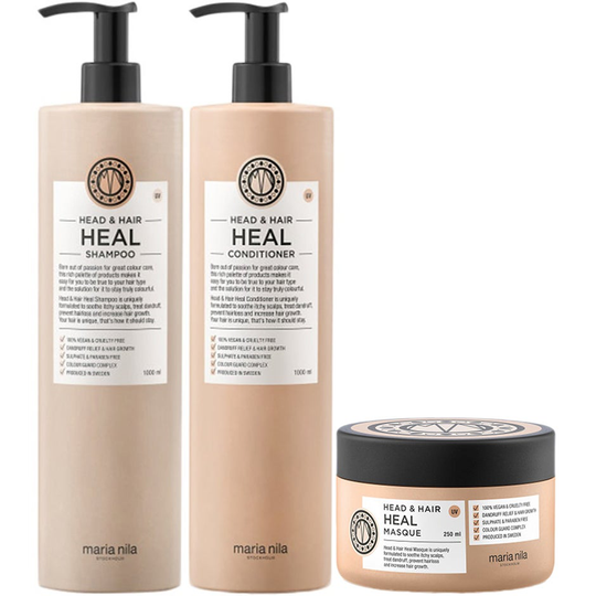 Head & Hair Heel Trio, Maria Nila Schampo