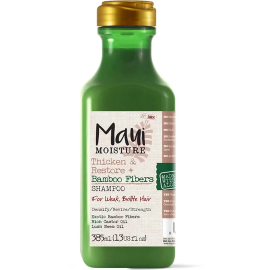 Bamboo Fibers, 385 ml Maui Moisture Schampo