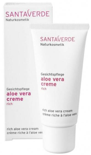 dag/nattkräm Aloe Vera Rich damer 30 ml vit
