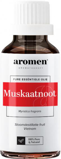 eterisk olja muskotnöt 10 ml transparent