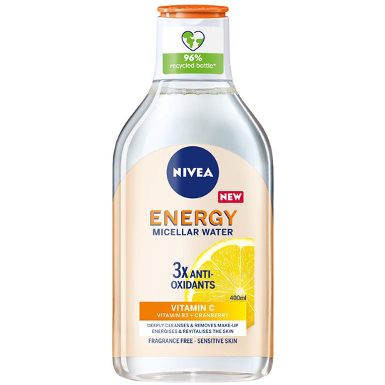 Micellar Water Energy, Nivea Ansiktsrengöring
