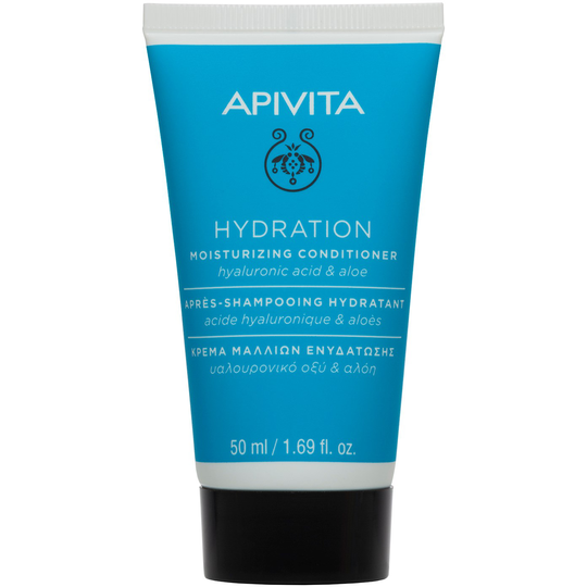 APIVITA Travel Size Moisturizing Conditioner for All Hair Types 50 ml