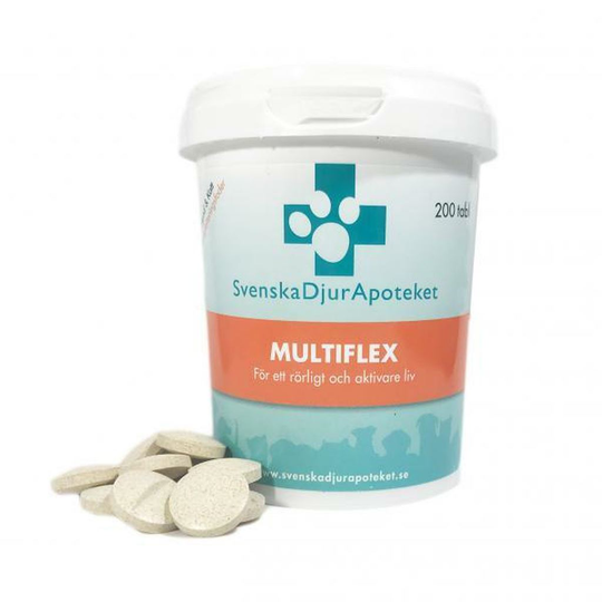 Svenska DjurApoteket MultiFlex 200 tabletter