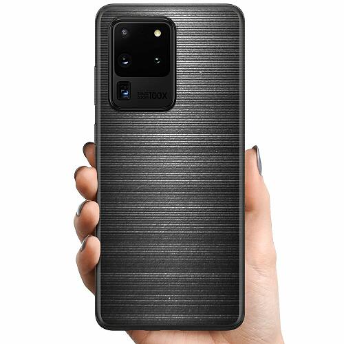 Samsung Galaxy S20 Ultra TPU Mobilskal Brushed Metal