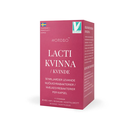 NORDBO LactiKvinna, 30 kapslar