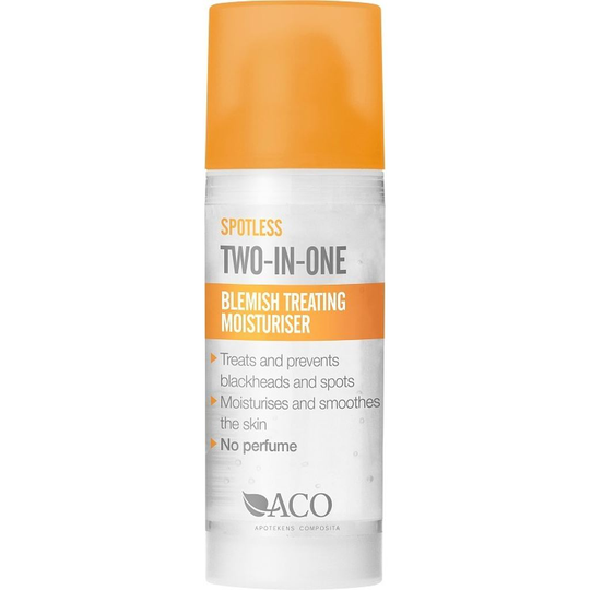 Aco Spotless Blemish Treating Moisturiser Återfuktande Gel 50 ml