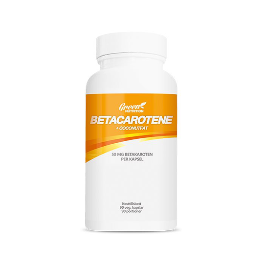 Betacarotene 50 mg+Coconut fat, 90 kapslar