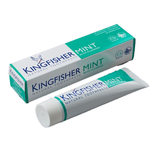 Kingfisher Mint Tandkräm Med Fluor 100 ml