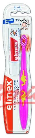 Elmex toothbrush for children 0-3 years old soft - science brushing