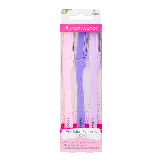 Brushworks Precision Eyebrow Razor