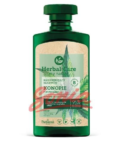 Farmona Herbal Care reparativ Shampoo 330ml proteiner från Hemp