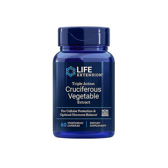 Life Extension Triple Action Cruciferous Vegetable Extract, 60 kapslar