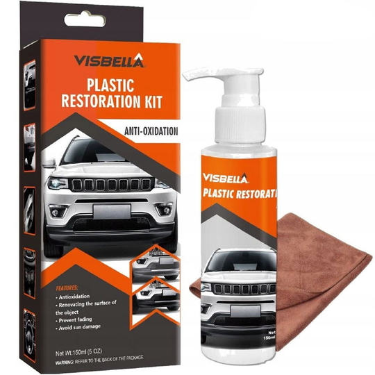 Poleringssats Plast - Plastic Restoration Kit