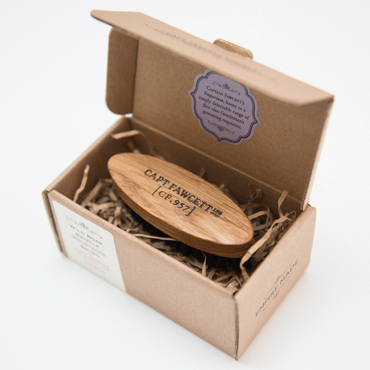 Captain Fawcett Wild Boar Bristle Moustache Brush