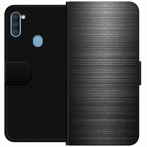 Samsung Galaxy A11 Plånboksfodral Brushed Metal