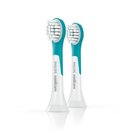 Philips Sonicare Tandborsthuvuden från 3 år HX6032/33 Huvuden, För barn, Antal borsthuvuden ingår 2, Aqua