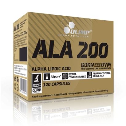 Olimp ALA 200, 120 caps, Viktminskning