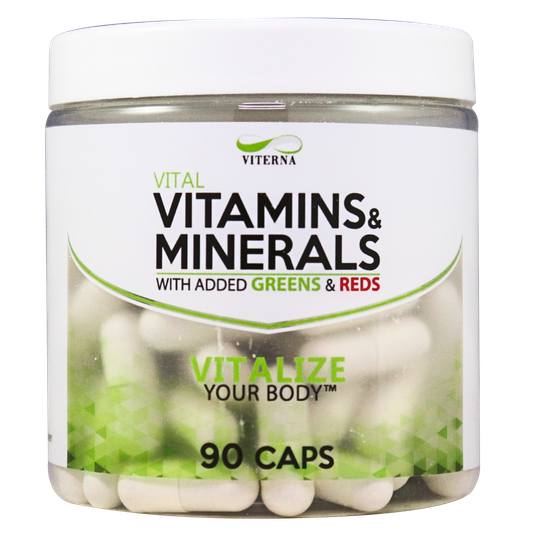 Viterna Multivitamin/Mineral/Greens/reds 90 caps