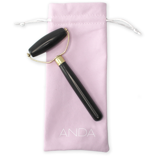 Kerstin Florian ANDA Facial Roller (Black Sibin Stone)