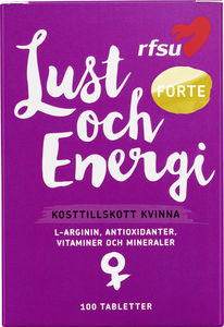 RFSU Lust och Energi kvinna 100 st
