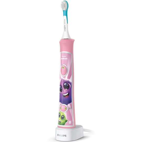 PHILIPS SONICARE HX6352 / 42 ansluten elektrisk tandborste - Barn - Rosa - 2 lägen
