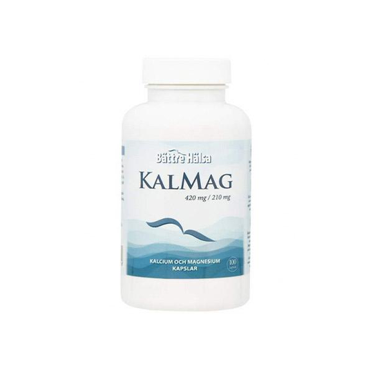 Bättre Hälsa KalMag, 100 kapslar