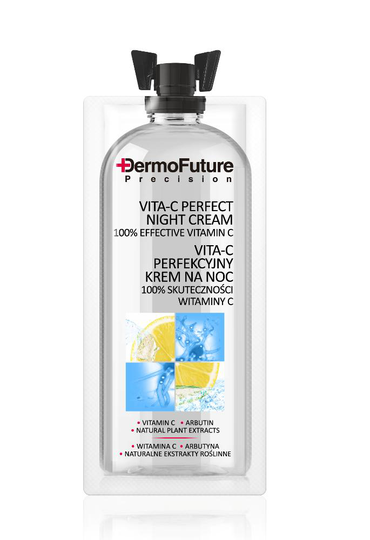 DERMOFUTURE_Vita-C Perfect Night Cream perfekcyjny krem na noc 12ml
