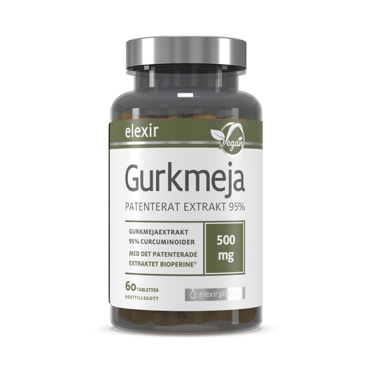 Elexir Gurkmeja Kosttillskott 60 st