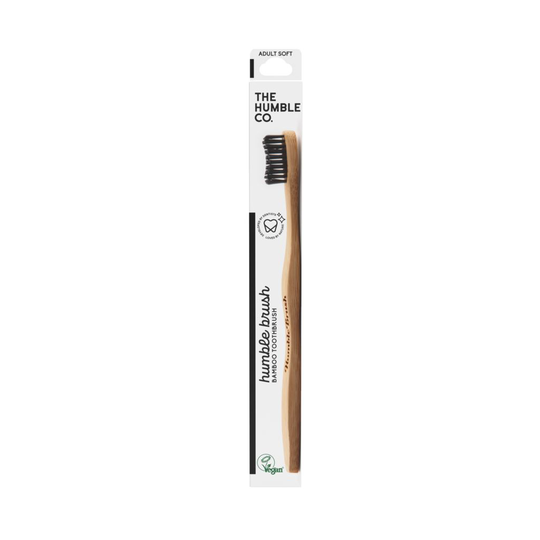 The Humble Co. Humble Brush Bambutandborste Soft Svart 1 st