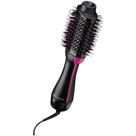 REVLON RVDR5222E 2 i 1 Perfectionist Volumizing Drying Brush - Pro Collection - Svart / Rosa