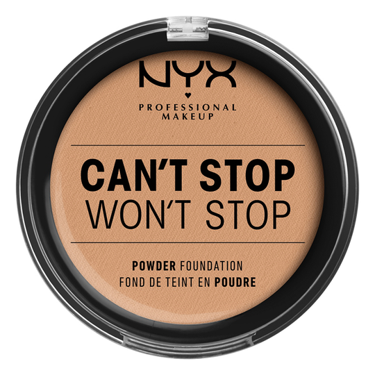 NYX Professional Makeup Cant Stop Wont Stop Powder Foundation 09 Medium Olive