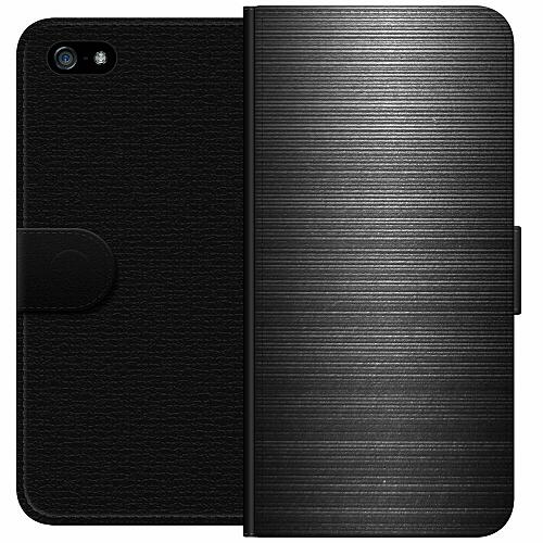 iPhone 5 Plånboksfodral Brushed Metal