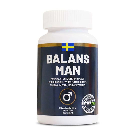 Balans Man, 120 caps, Prestationshöjare