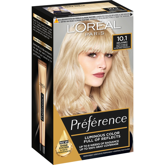 Loreal Paris Préférence 10.1 Helsinki Extra ljus askblond