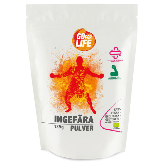 Go For Life Ingefärapulver 125 g