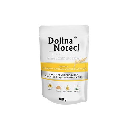 Dolina Noteci JUNIOR small breeds RICH stomach and chicken liver Veal 100g