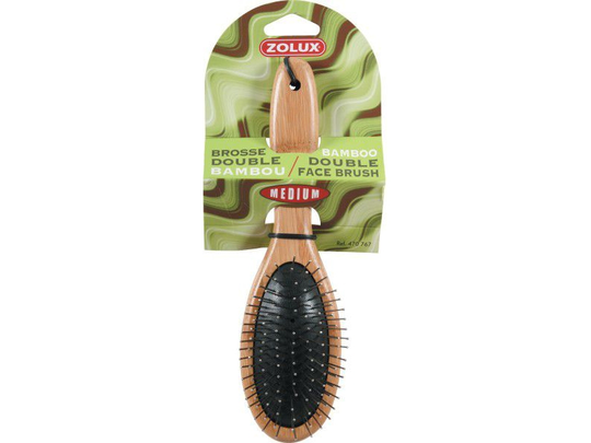 Zolux Double "Bamboo" brush - medium