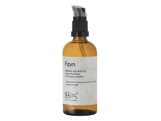 Favn Massage & Body Oil, 100 ml RÅ Massageolja