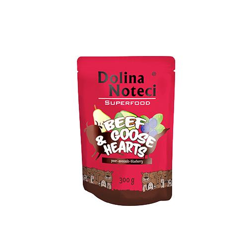 Dolina noteci superfood biff och hjärtan av gäss 300g