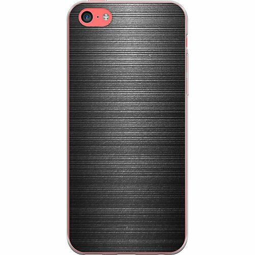 iPhone 5c Genomskinligt Skal Brushed Metal