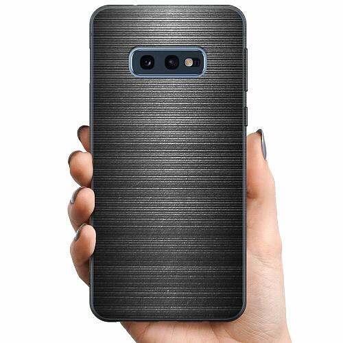 Samsung Galaxy S10e TPU Mobilskal Brushed Metal
