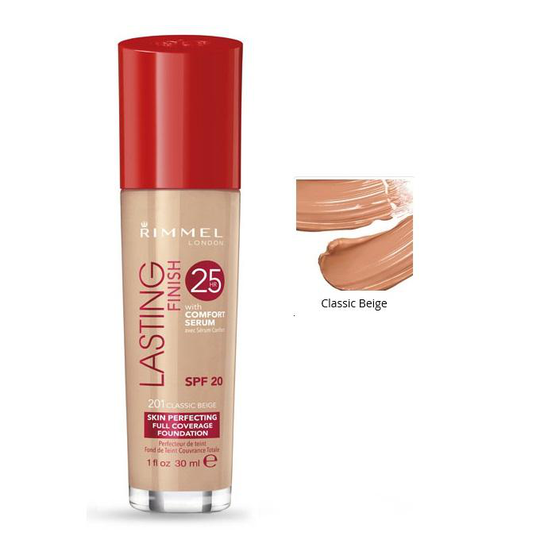 Rimmel Lasting Finish 25HR Underlay 201 Classic Beige 30 ml