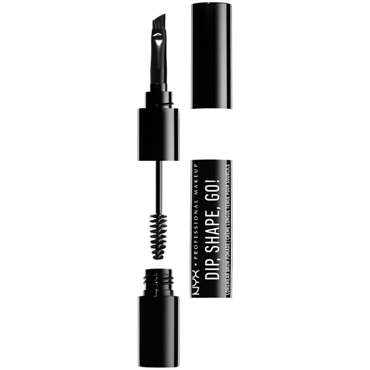 NYX PROFESSIONAL MAKEUP Dip, Shape, Go! Longwear Brow Pomade Black
